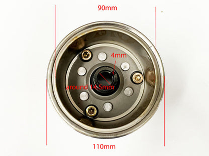Flywheel Magneto Stator Housing Zongshen 150cc 200cc 250cc ATV QUAD BIKE DIRT