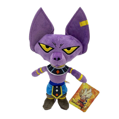 Licensed New Dragon Ball Z Super Plush Toy Son Goku Super Saiyan Beerus Vegeta