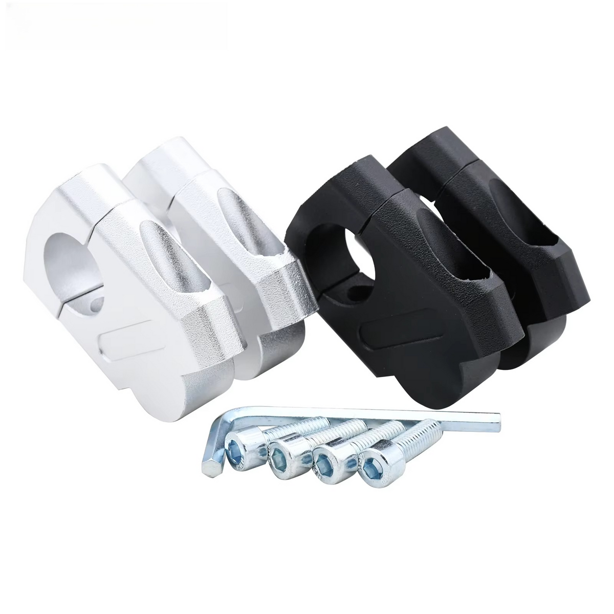 28mm 22mm Handlebar Risers Clamp Adapter For Kawasaki Suzuki Yamaha Honda KTM