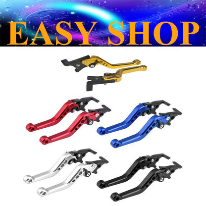 CNC Alloy Silver Red Black Gold Blue Double Disc Brake Levers GY6 Scooter Honda
