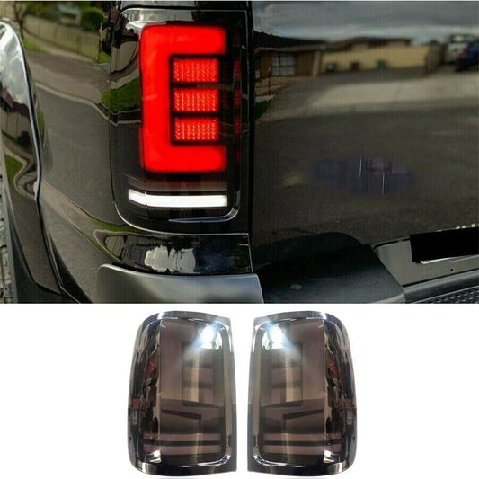 Smoked LED Tail Lights With Sequential Indicator For Volkswagen Amarok 08-20