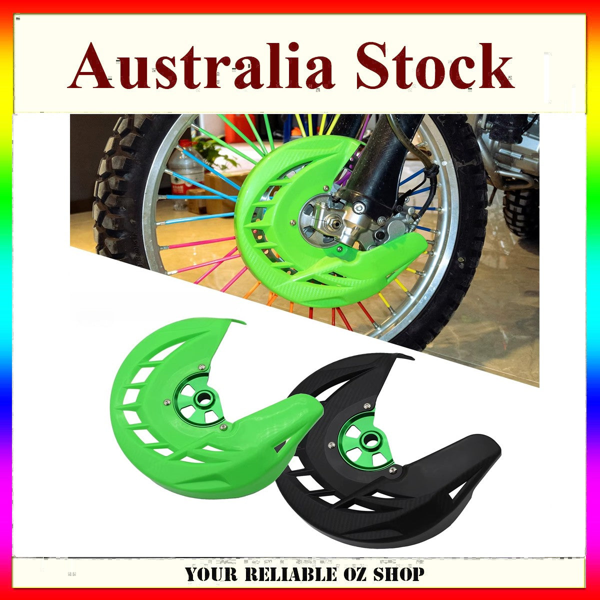 Front Brake Disc Guard Cover Protector For Kawasaki KLX450R 2008-2015