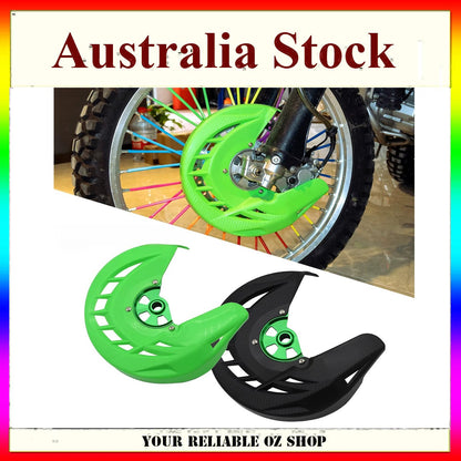 Front Brake Disc Guard Cover Protector For Kawasaki KLX450R 2008-2015