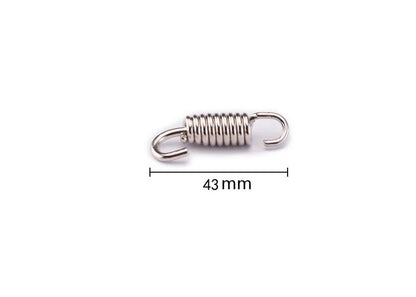 2pcs 35mm-85mm Stainless Steel Exhaust Pipe Spring Hooks For Suzuki Motorcycle