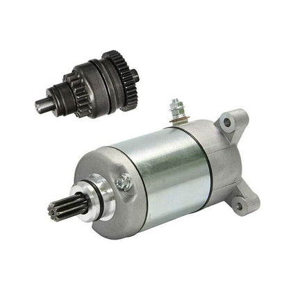 Starter Motor + Drive Gear For Polaris ATP 330 500 Magnum 325 425 HO Sport 400L