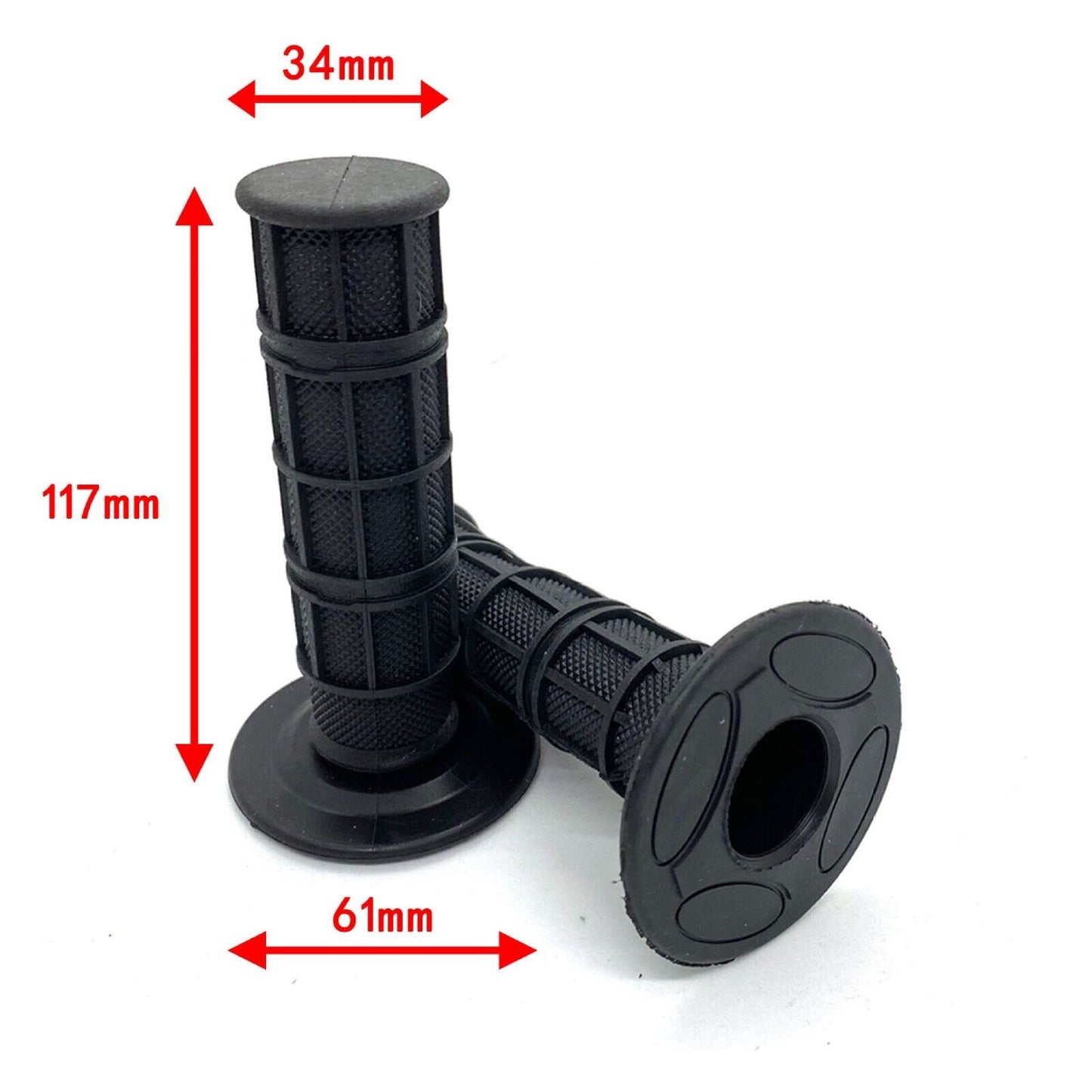 22mm 7/8" Handlebar Hand Throttle Grips For ATV Quad DIRT PIT PRO THUMPSTAR BIKE