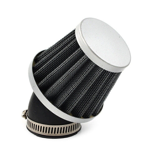 42mm Carburetor Air Filter Velocity Stack Bent Adapter Fit For 40mm-44mm Carby