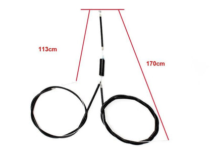 Twin Double Brake Cable Line 2 Stroke 49cc 70cc 80cc Motorized Bicycle Push Bike