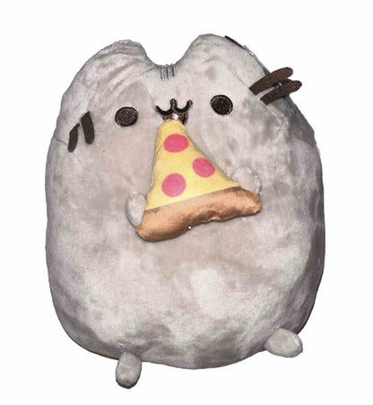 Brand New Genuine Pusheen The Cat - Licensed Pusheen Pizza 23CM Plush Toy Soft