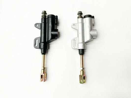 8mm Hydraulic Rear Brake Master Cylinder Silver Black QUAD THUMPSTAR TRAIL BIKE