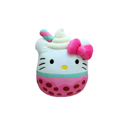 Brand New Licensed Sanrio Hello Kitty Cuddle Plush Unicorn Bubble Tea Toy 30cm