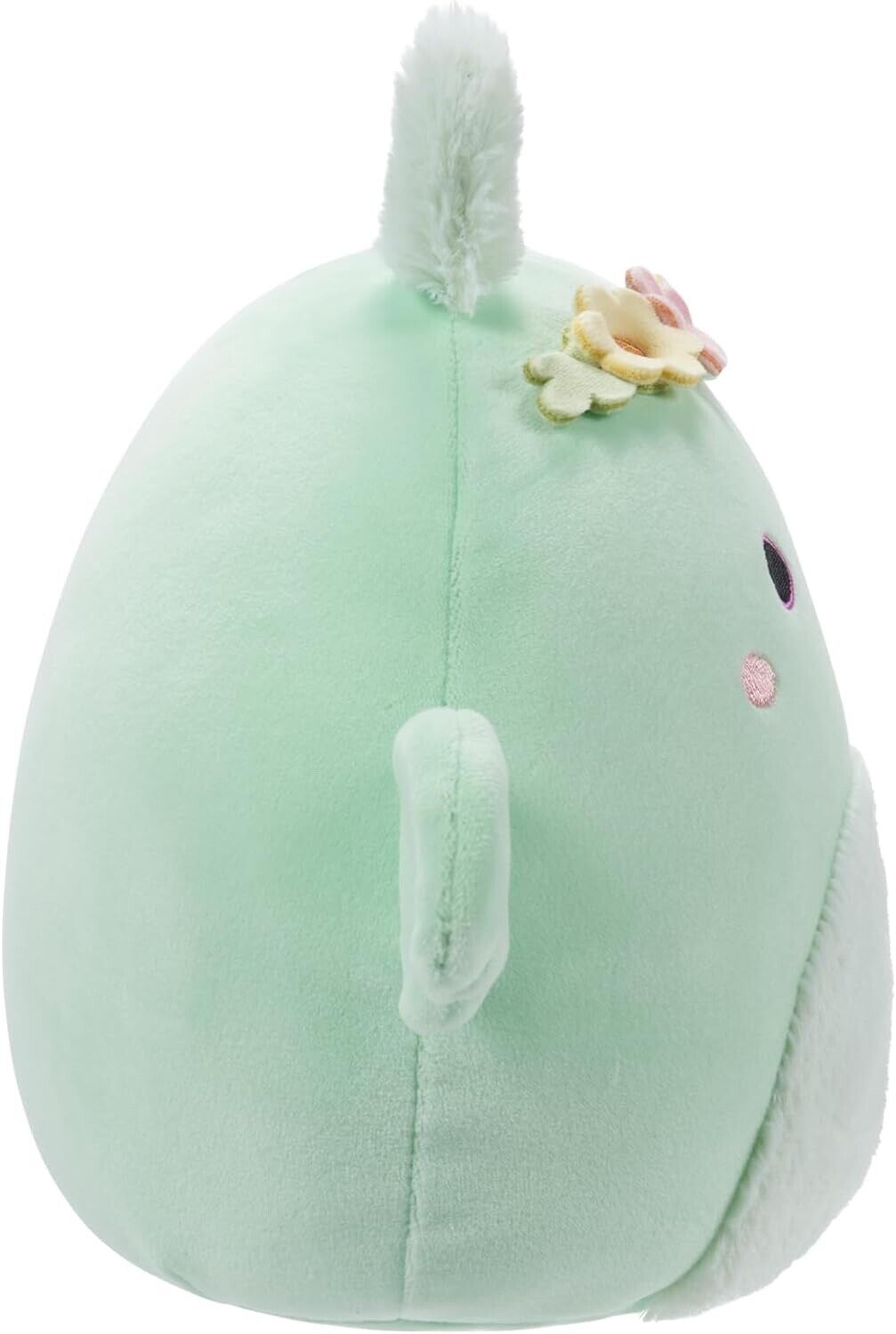 Squishmallows Original 7.5-Inch - Tove the Mint Green Mothman with Flower Crown