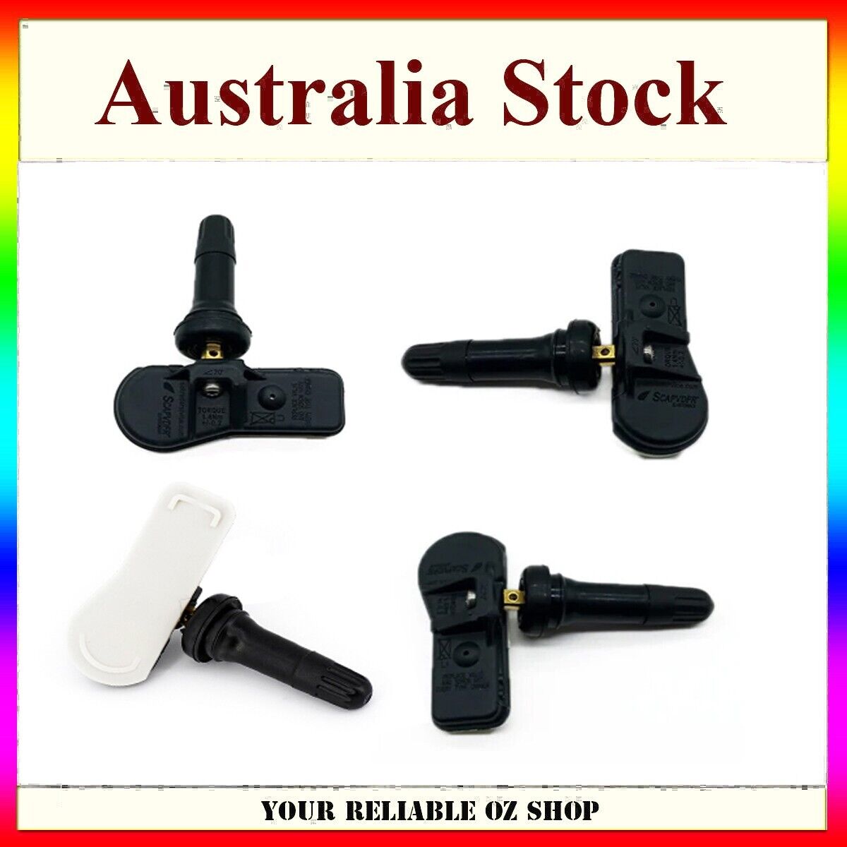 4x Tyre Pressure Monitor Sensor For Genesis G70 Kia K900 Sedona 52933-J5000