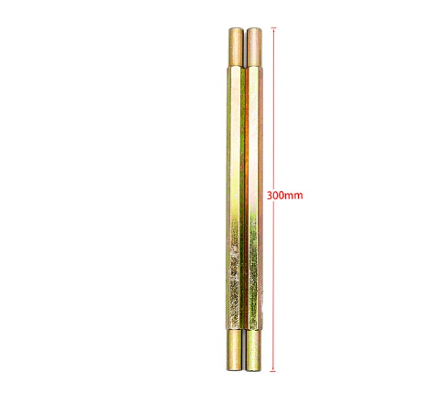 45MM-350MM M10mm Steering Arm Shaft Tie Rod for 4 Wheel Gokart ATV Quad Bike