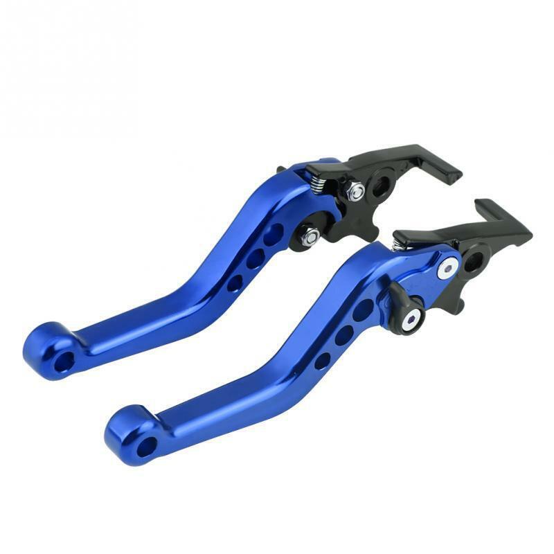CNC Alloy Silver Red Black Gold Blue Double Disc Brake Levers GY6 Scooter Honda
