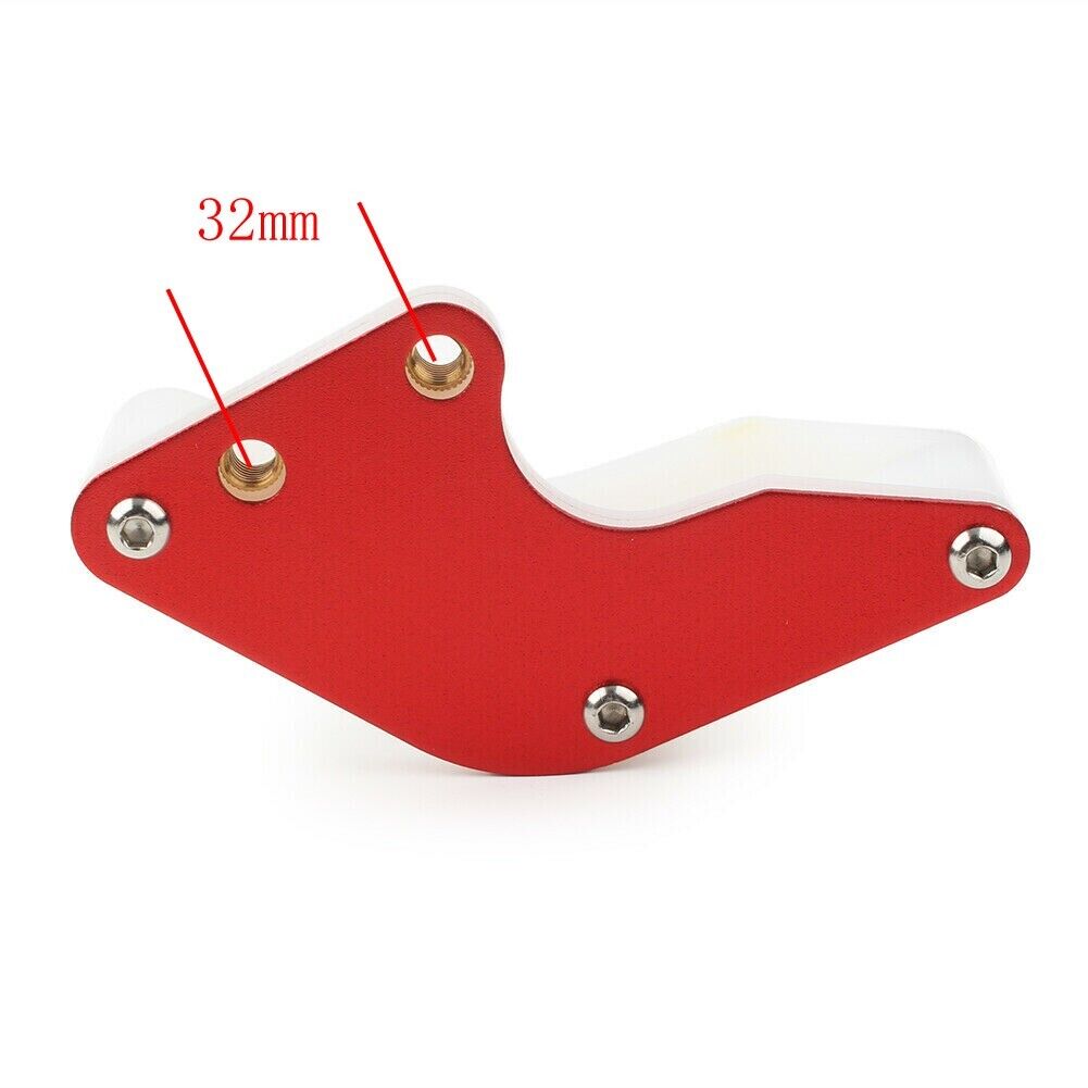 Red Chain Guard Guide bracket slider Honda XR50 CRF50 KLX110 TaoTao Buyang