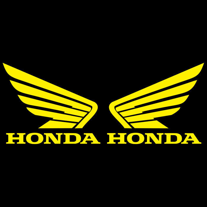 HONDA WING FUEL PETROL TANK STICKER DECAL VINYL MOTORCYCLE BIKE TRUCK CAR UTE