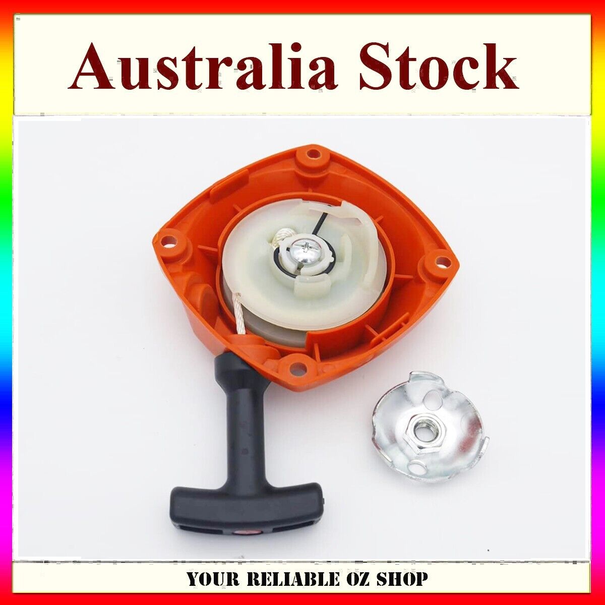 Recoil Pull Start Starter For Husqvarna 505301701 143 BC4310 Trimmer Brushcutter