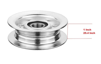 Deck Flat Idler Pulley For John Deere D140 D150 D160 L100 L105 L107 L108 L110