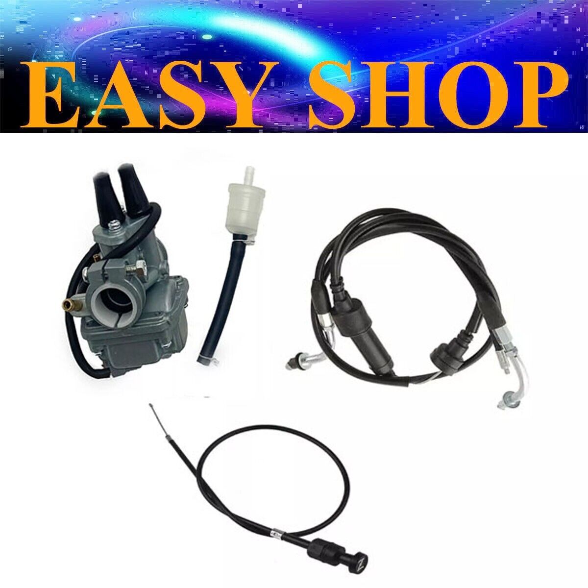 Carburetor CARBY THROTTLE Choke CABLE FOR YAMAHA PW80 PY80 PEEWEE80 YZINGER BIKE