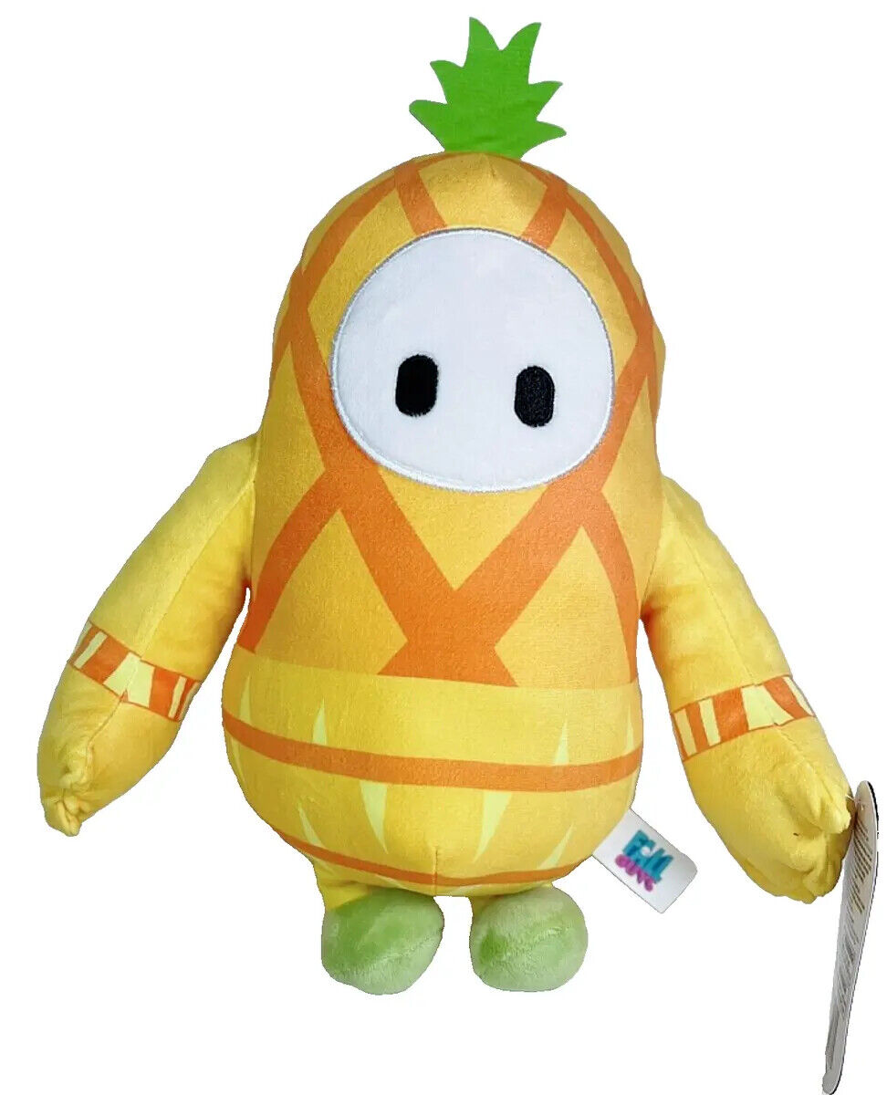 Licensed Fall Guys Character Plush Game Costume Soda Spider Pineapple 30cm BNWT