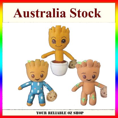 Licensed Brand New MARVEL I AM GROOT Groot Plush Variety - 29CM Soft Toy