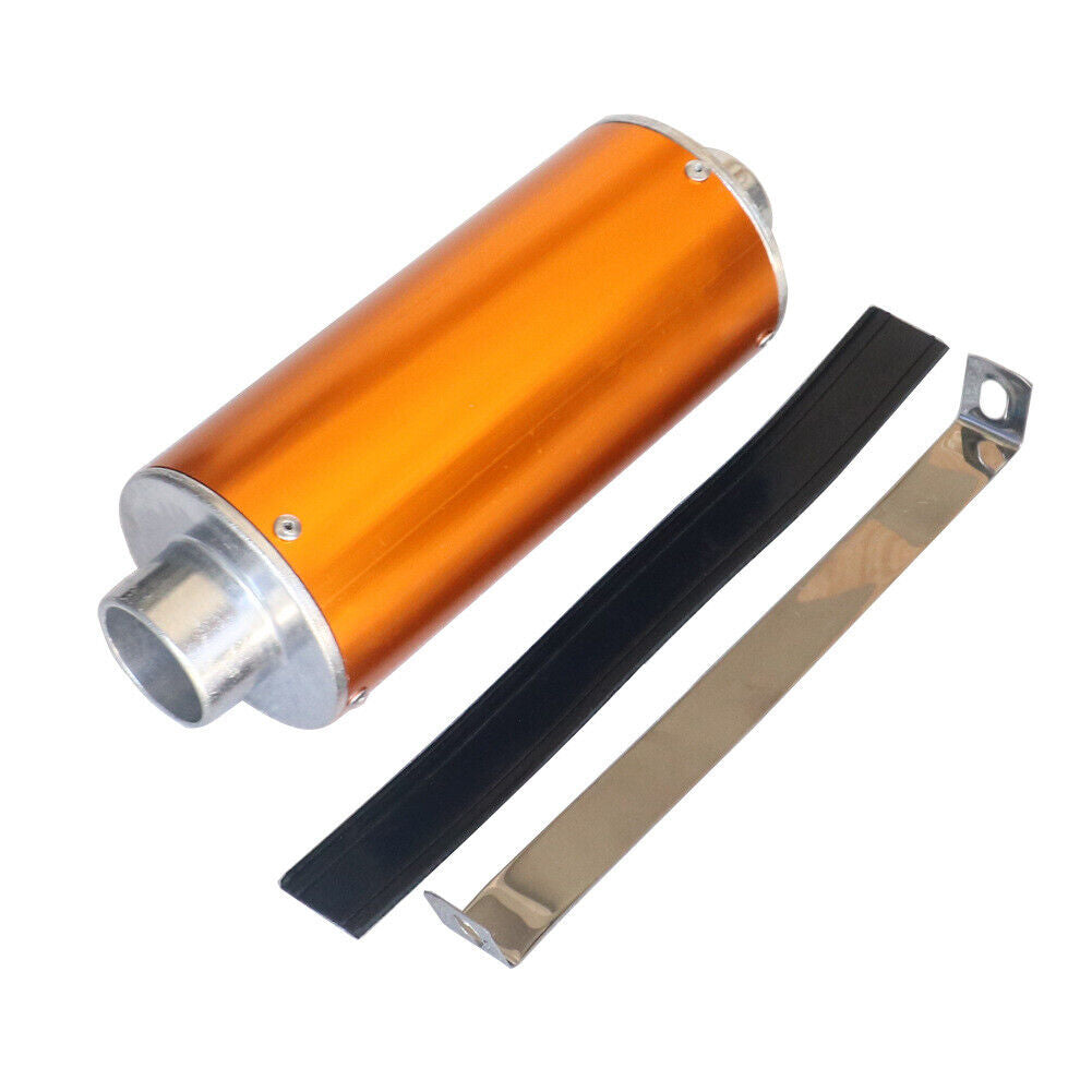 28mm Muffler Exhaust Pipe Tip 50cc 90cc 110cc 125cc 150cc PIT Quad Dirt ATV Bike
