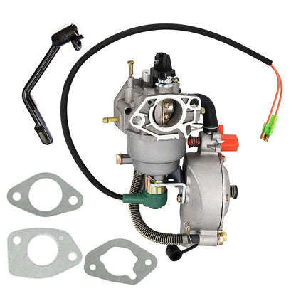 Manual LPG Dual Fuel Carburetor Carb Carby HONDA GX240 GX270 173F Gas Generator