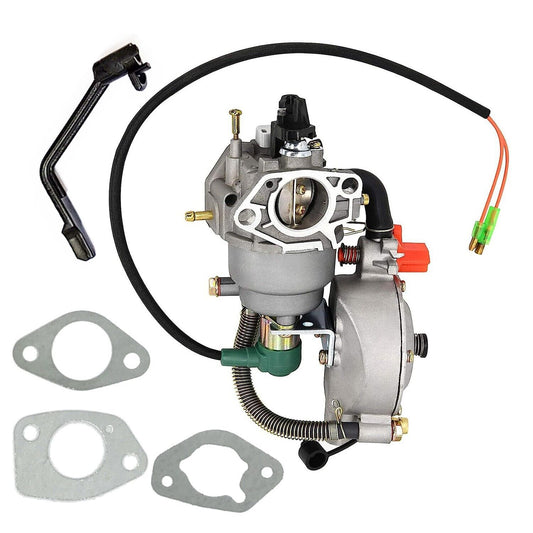Manual LPG Dual Fuel Carburetor Carb Carby HONDA GX240 GX270 173F Gas Generator