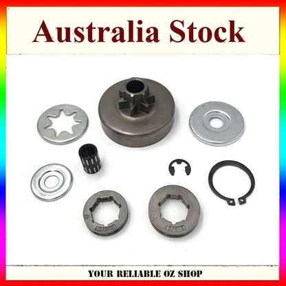 Clutch Sprocket Rim Drum Washer Bearing Kit For Stihl 038 MS380 MS381 Chainsaw