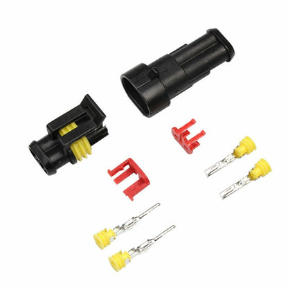 1/2/3/4/5/6 Pin Waterproof IP67 Car Electrical Wire Connector Plug Socket 12V