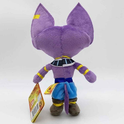 Licensed New Dragon Ball Z Super Plush Toy Son Goku Super Saiyan Beerus Vegeta