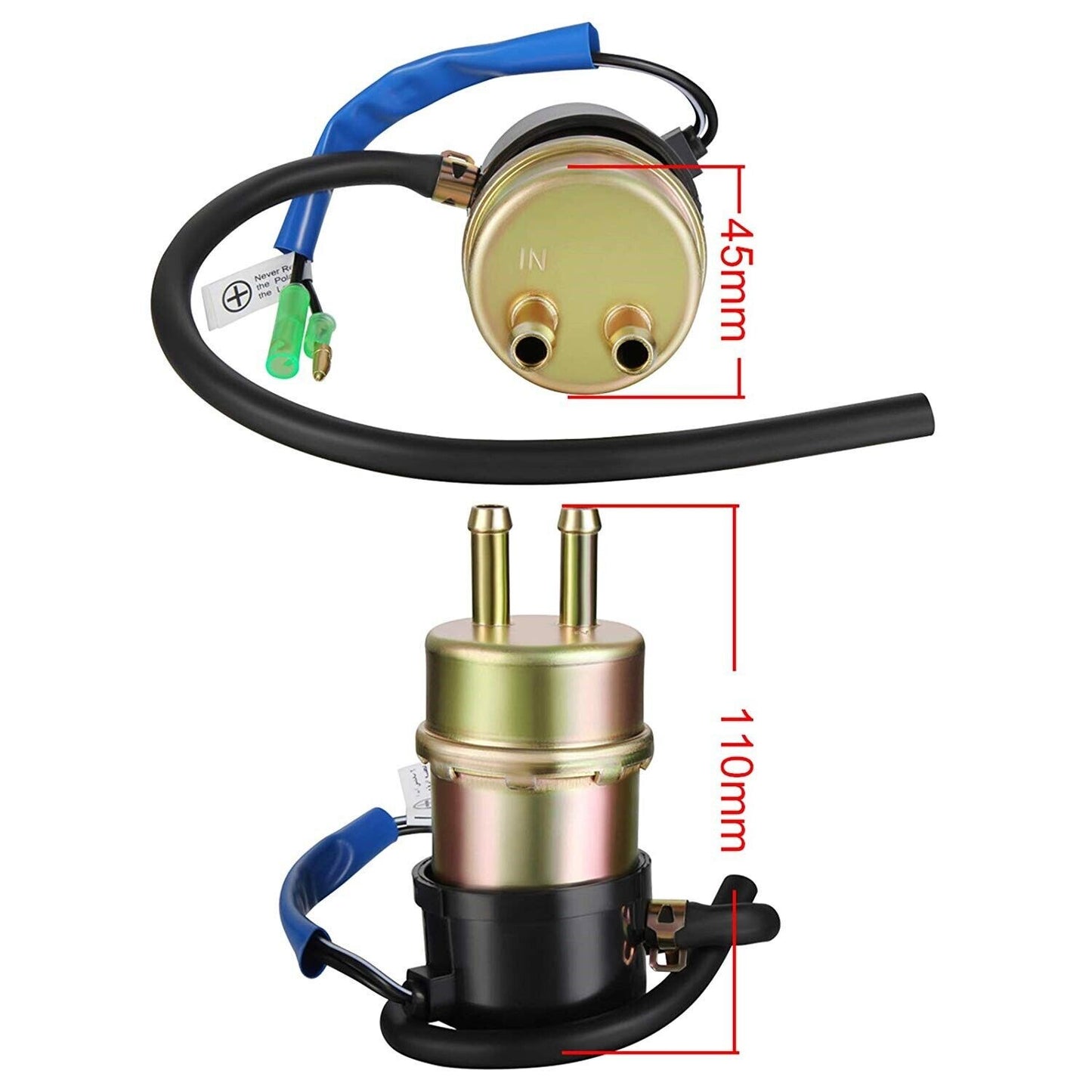 Electric Fuel Pump 12v Kawasaki Mule Fuel Pump 49040-1055 KAF620 3000 3010 3020