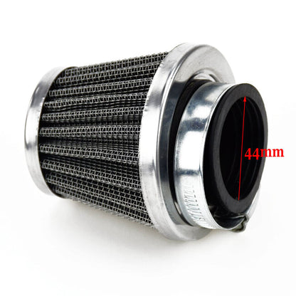 2x 44MM 45MM AIR FILTER GY6 125cc 150cc 250cc DIRT MOPED ATV QUAD SCCOTER BIKE