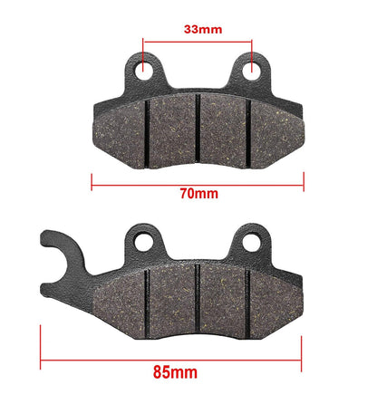 FRONT BRAKE PADS For TGB 202 Classic Bellavita 300i 125i Barossa XS 125