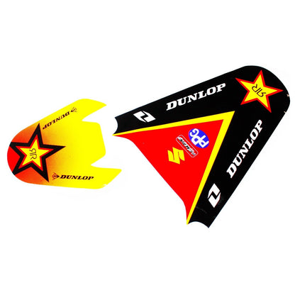 ROCKSTAR Decals Graphics Sticker For Honda CRF70 Style 90cc 125cc Dirt PIT BIKE