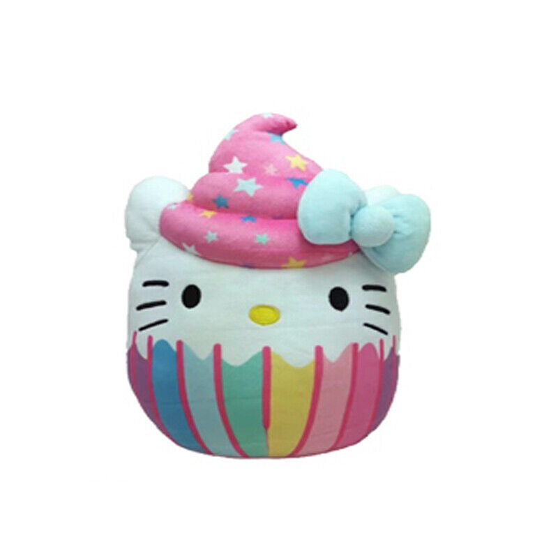 Brand New Licensed Sanrio Hello Kitty Cuddle Plush Unicorn Bubble Tea Toy 30cm