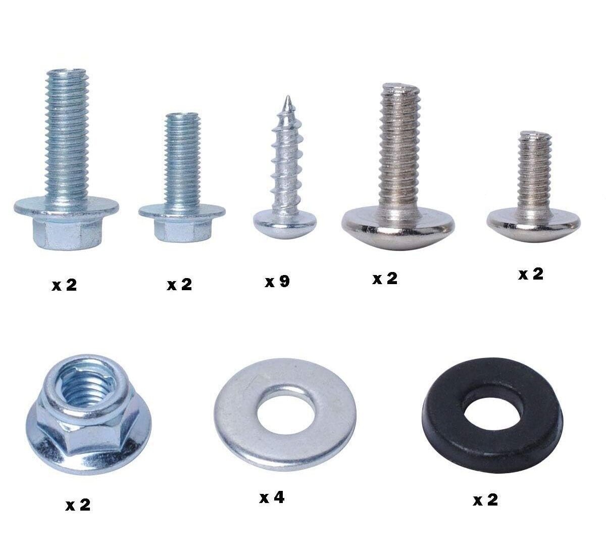 Plastic Cover Body Fender Mounting Screw Washers For 50cc 125cc 150cc Dirt Bike