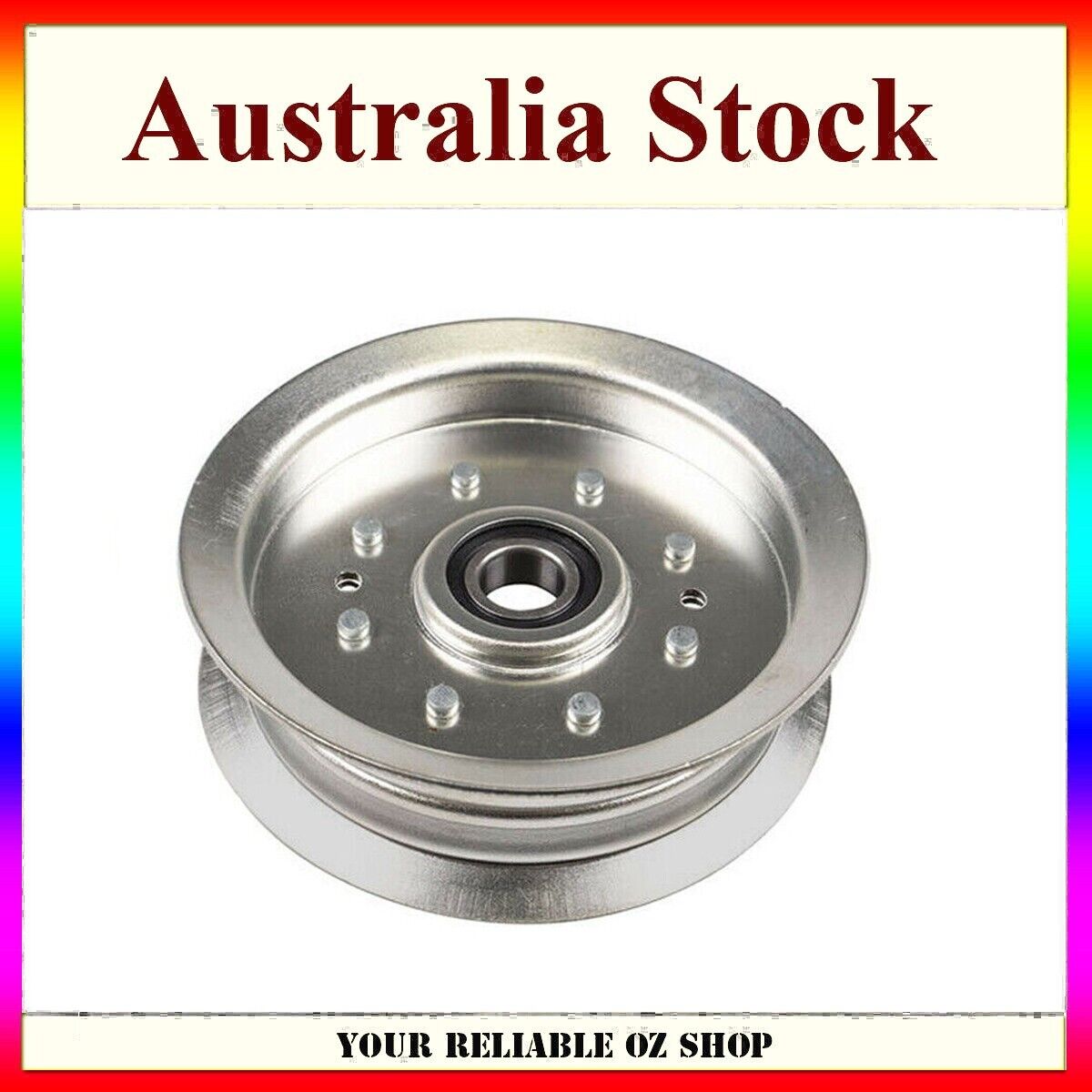Flat Idler Pulley For JOHN DEERE Scotts Sabre GY20110, GY20629, GY22082