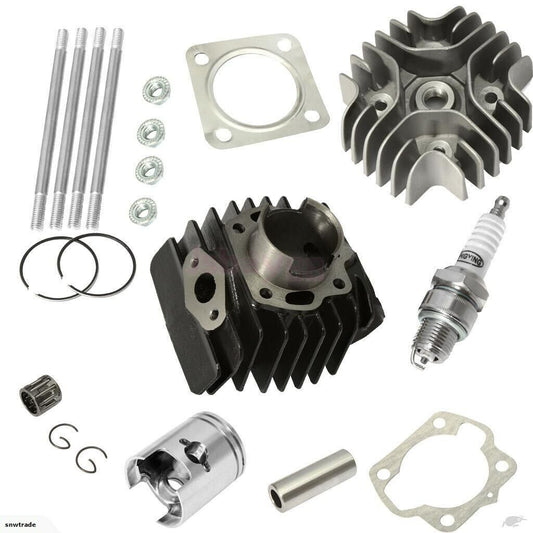 Cylinder Barrel Kit Suzuki LT50 Piston Gasket Head Bearing LT 50 Quad 87-06