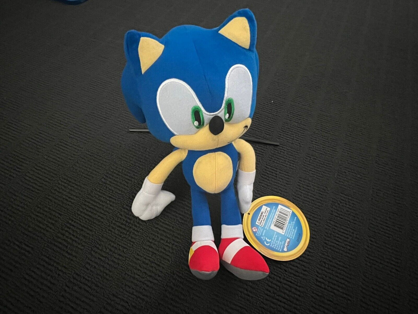 Licensed Genuine New Sonic Official Sega Plush Hedgehog Toy Bensons Trading 30cm