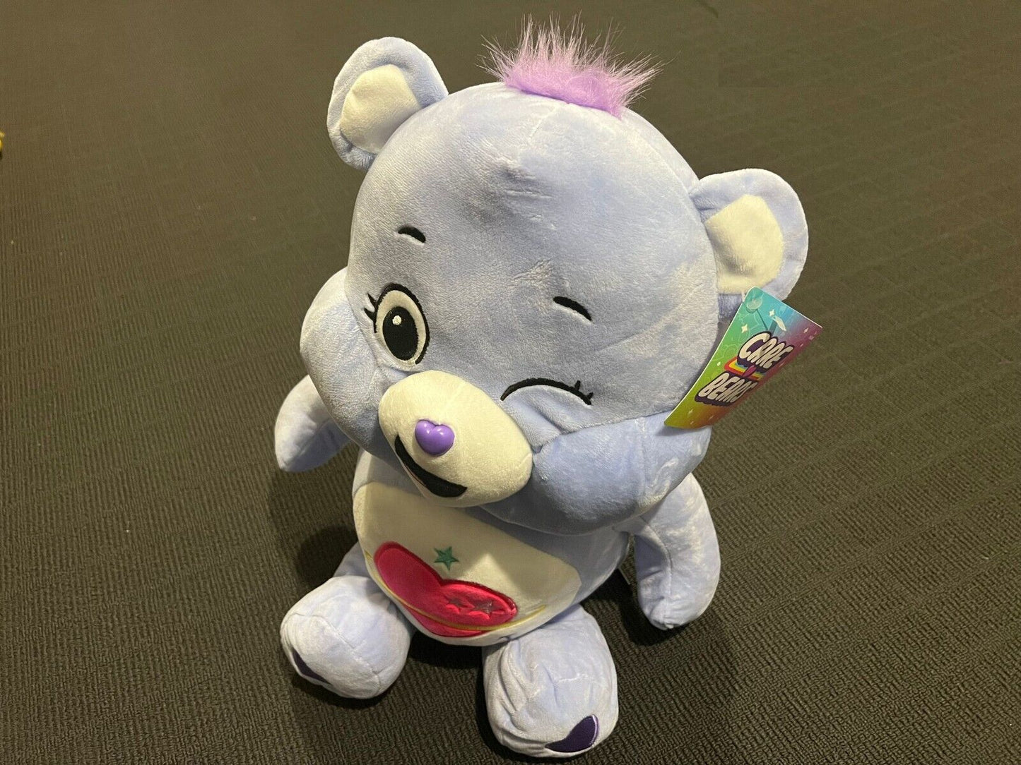 Licensed Care Bears Unlock The Magic Plush Soft Toy Daydream Bear 40cm Brand New