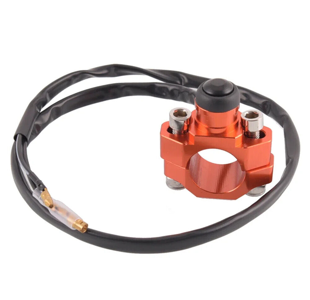 Stop Start On Off Switch Button Bar Clamp For Yamaha Honda KTM YZF WRF CRF EXC