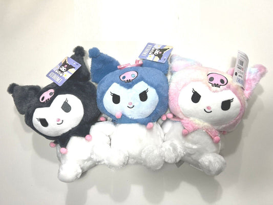 SANRIO Licensed Brand New Kuromi 30cm Plush Soft Toy Doll Bensons Trading