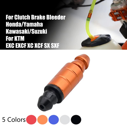 Motorcycle Brake Clutch Bleeder Check Vent Valve Fit KTM Honda Yamaha Kawasaki