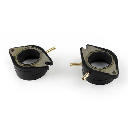 2Pcs Carburetor Carby Carb Intake Manifold Boot For Yamaha XV750 XV700 Virago