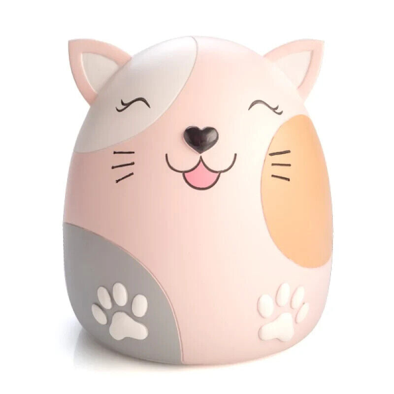 Smoosho's Pals Cat Table Lamp Night Light, Home Children's Decorative Bedroom