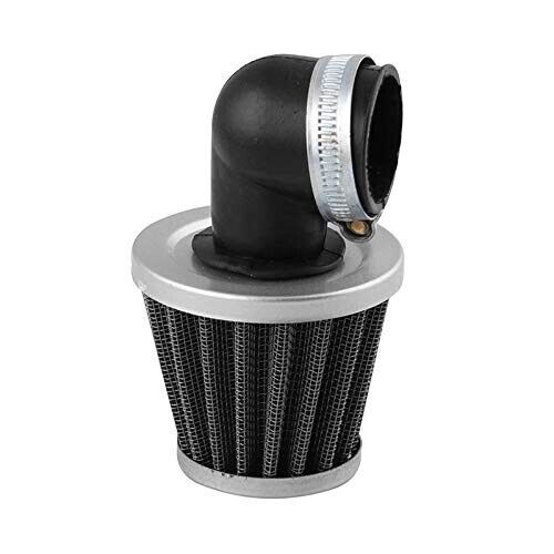 Alloy 35mm 90 Degree Bent Angled Air Filter Pod Cleaner PIT QUAD DIRT BIKE ATV