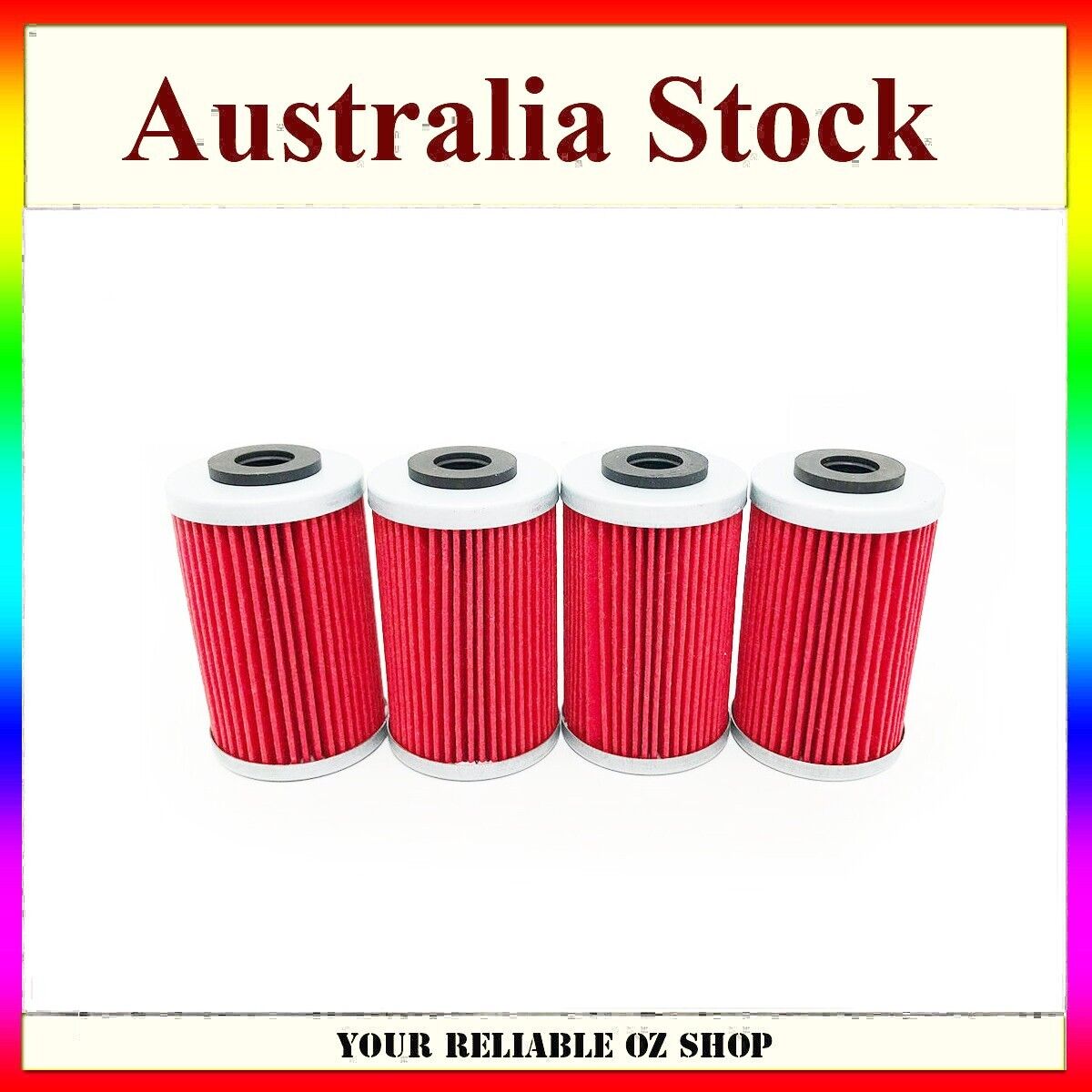 4Pc Oil Filters For KTM SXF250 SXF450 XCF250 XCF450 XCFW250 XCW450 XCW500 EXC500