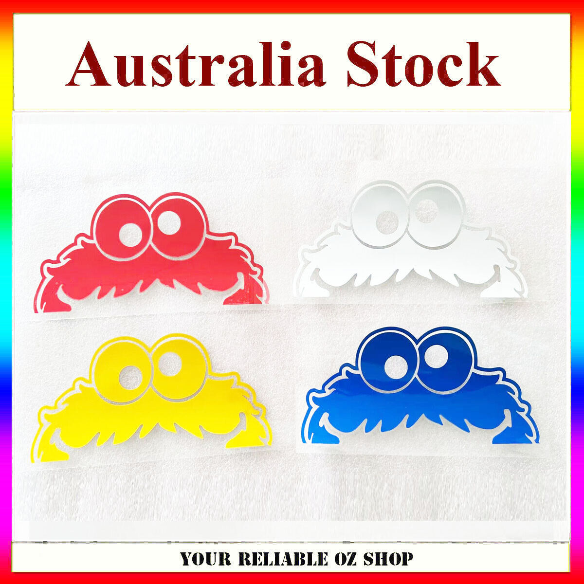 PEEPING COOKIE Sticker Decal Drift JDM Car Wall Window Funny Door Ute ATV Bike